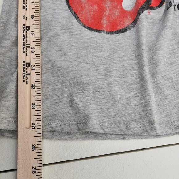 Rolling Stones Shirt Womens Large 12-14 Band Rock Graphic Tee Vintage Style - Picture 7 of 10